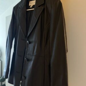 Vintage Black Leather Jacket